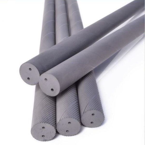 carbide rods with helical coolant holes